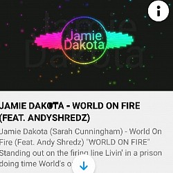 "WORLD ON FIRE" Now Playing on itunes,Spotify,You Tube and Soundcloud